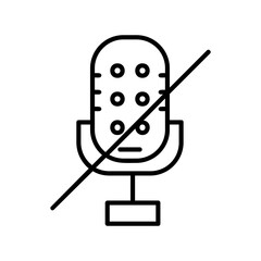 Mic Off Icon