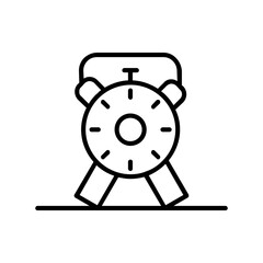 Obraz premium Alarm Clock Icon