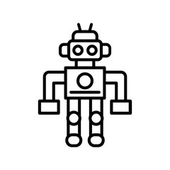 Fototapeta premium Robot Icon