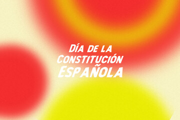 Spain Independence Day Vector Design Template