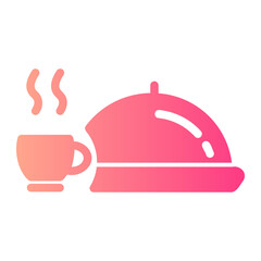 dinner and coffe icon