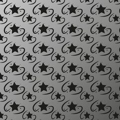 rotating star pattern background simple