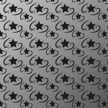 rotating star pattern background simple