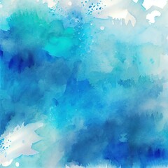 abstract blue watercolor background.art painted image