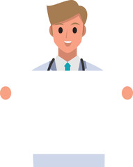 Medical  and  doctor ,png illustration cartoon character set
