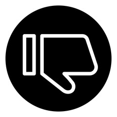 dislike icon