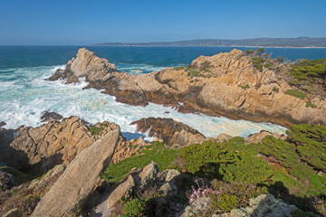 Foaming Water in a Coastal Inlet