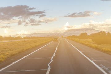 road in the desert