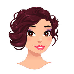 fashion female avatars