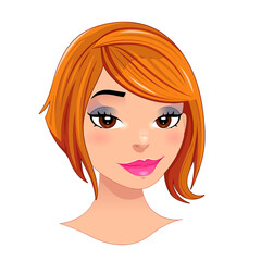 Fashion female avatars