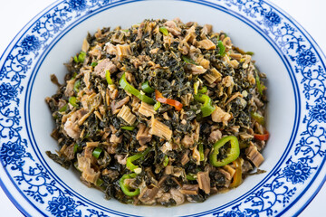 Hunan Home-cooked Dried Pork and Dried Plum Vegetables