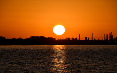 atardecer con sol amanecer cielo