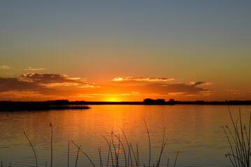 atardecer con sol amanecer cielo