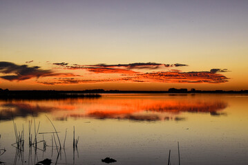 atardecer con sol amanecer cielo