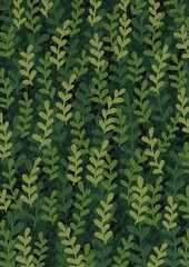 Greenery fern leaves background illustration for decoration on tropical garden and organic lifestyle.