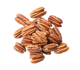 Pecans isolated on transparent png