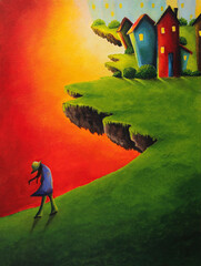 Fantazy artwork for farewell theme