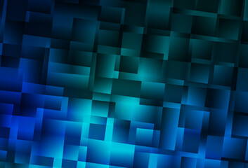 Dark Blue, Green vector template with rhombus.