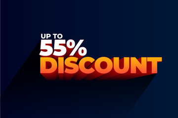 Mega sale special offer with up to 55 percent discount.
up to Fifty-five percent discount, Mega offer.