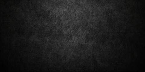 Black stone concrete grunge texture and backdrop background anthracite panorama. Panorama dark grey black slate background or texture.