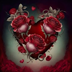 A Heart of Roses