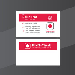 Creative Business Card Design, Card Template Design, Photos and Vector Standard Template
