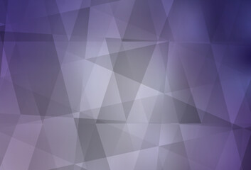 Light Purple vector abstract polygonal background.