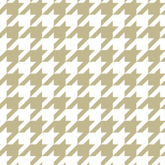 Houndstooth seamless pattern. Vector illustration for background.