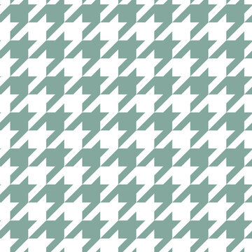 Houndstooth seamless pattern. Vector illustration for background.