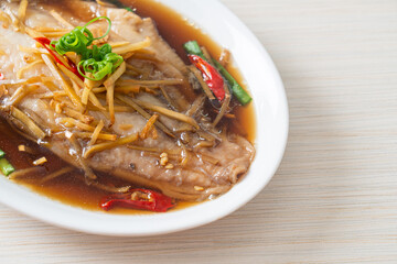 Steamed Fish with Soy Sauce