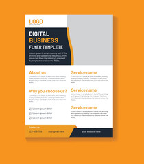 Creative Corporate Flyer Template Design.