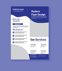 promotional digital Business Flyer  Design . Layout Template, modern flyer design template.