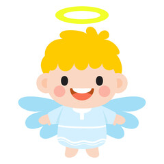 Kids Angel Flat Clipart