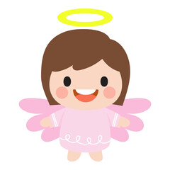 Kids Angel Flat Clipart