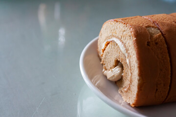 Cappuccino cake rolls
