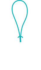 Price tag with shape and string for promotion sale offer, vertical decoration vintage label or emblem for discount message. Empty emblem with ribbon or simple tag icon template.