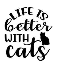 Cat t shirt, mug design