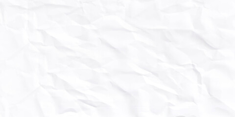 Texture of crumpled paper. Crumpled white paper texture pattern. Vector illustration.