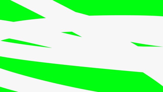 doodle transition animation effect chaotic lines on green screen background