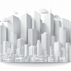 Illustration about financial building. Made by AI. Ultra high resolution.