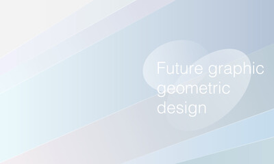 Abstract Background. Future graphic geometric design. Trendy and vibrant modern style.