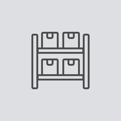 Stock vector icon sign symbol