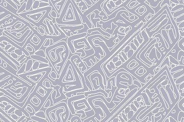 Contemporary printable seamless pattern abstract line, shapes with creative hand drawn composition. Trendy minimalist monochrome zone
wavy stripe positive or negative design for shoe wear, shirt, rug