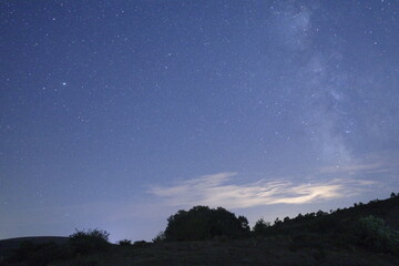 Sky with stars