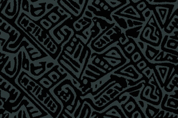 Fototapeta premium Vector art deco linear seamless borders, frames, decorative design templates. Creative template in classic retro style of 1920s. Use for packaging, advertising, as banner