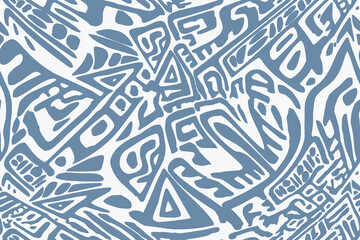 Beige Monochrome simple elegance floral damask and geometric motifs carpet original design, tribal vector texture. Easy to edit and change two colors by swatch window modern rug, kilim abstract vector