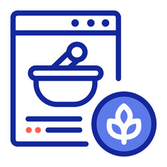 herbal medicine traditional medical icon