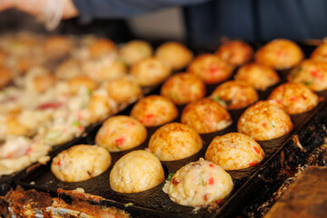 屋台のたこ焼き屋さん