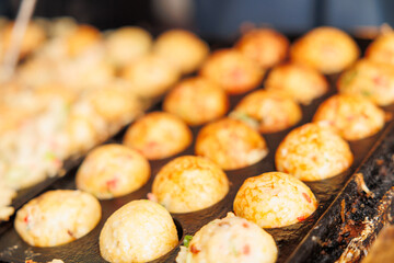 屋台のたこ焼き屋さん