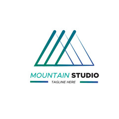 Mountain Studio Logo Design